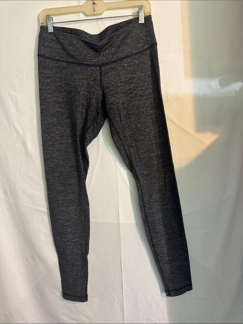 lululemon athletica Dark Charcoal Heather V-Waist Leggings